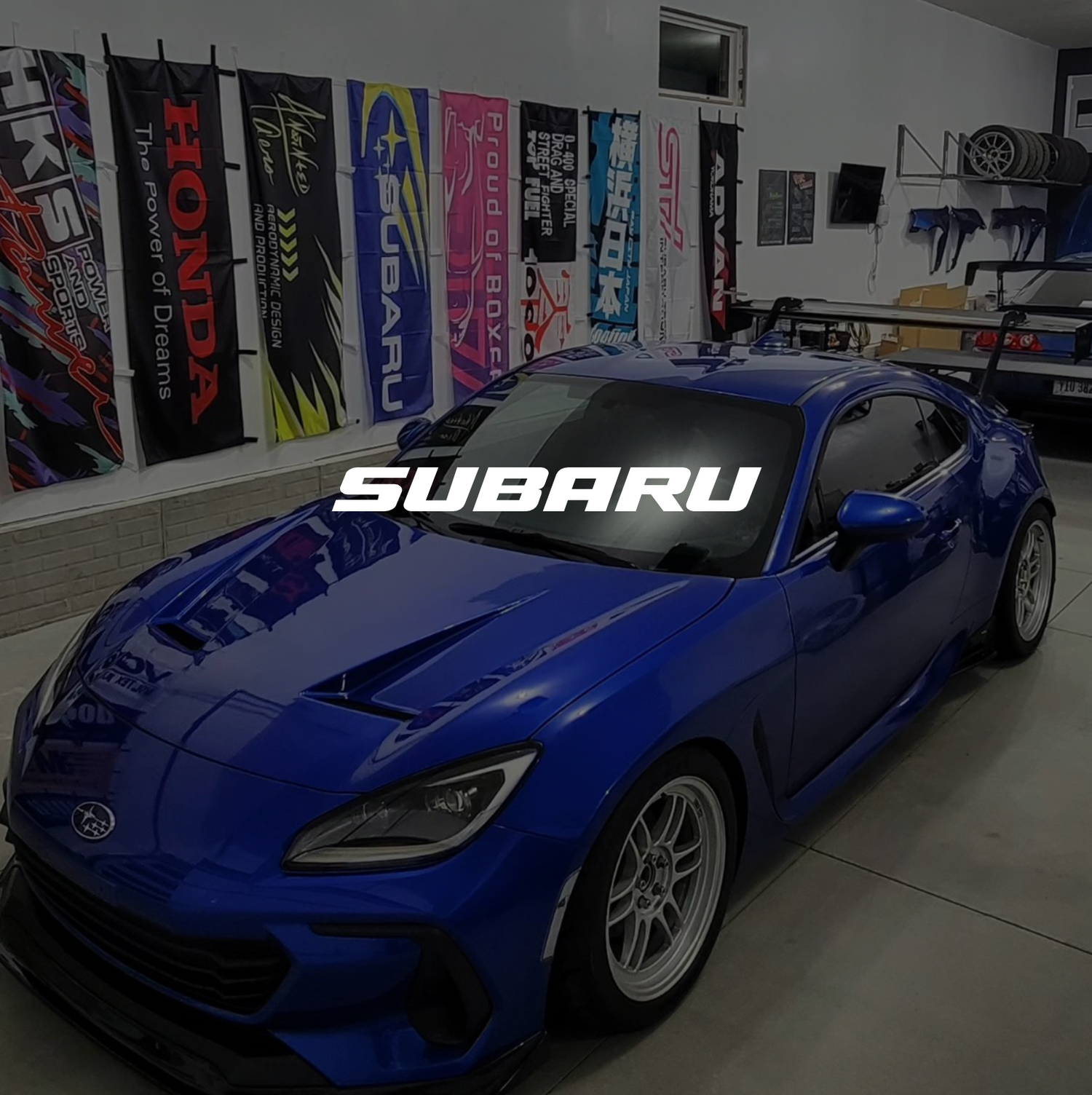 Subaru Nobori Flags