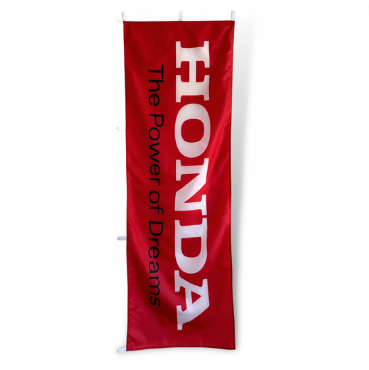 Honda (Red Background) Flag